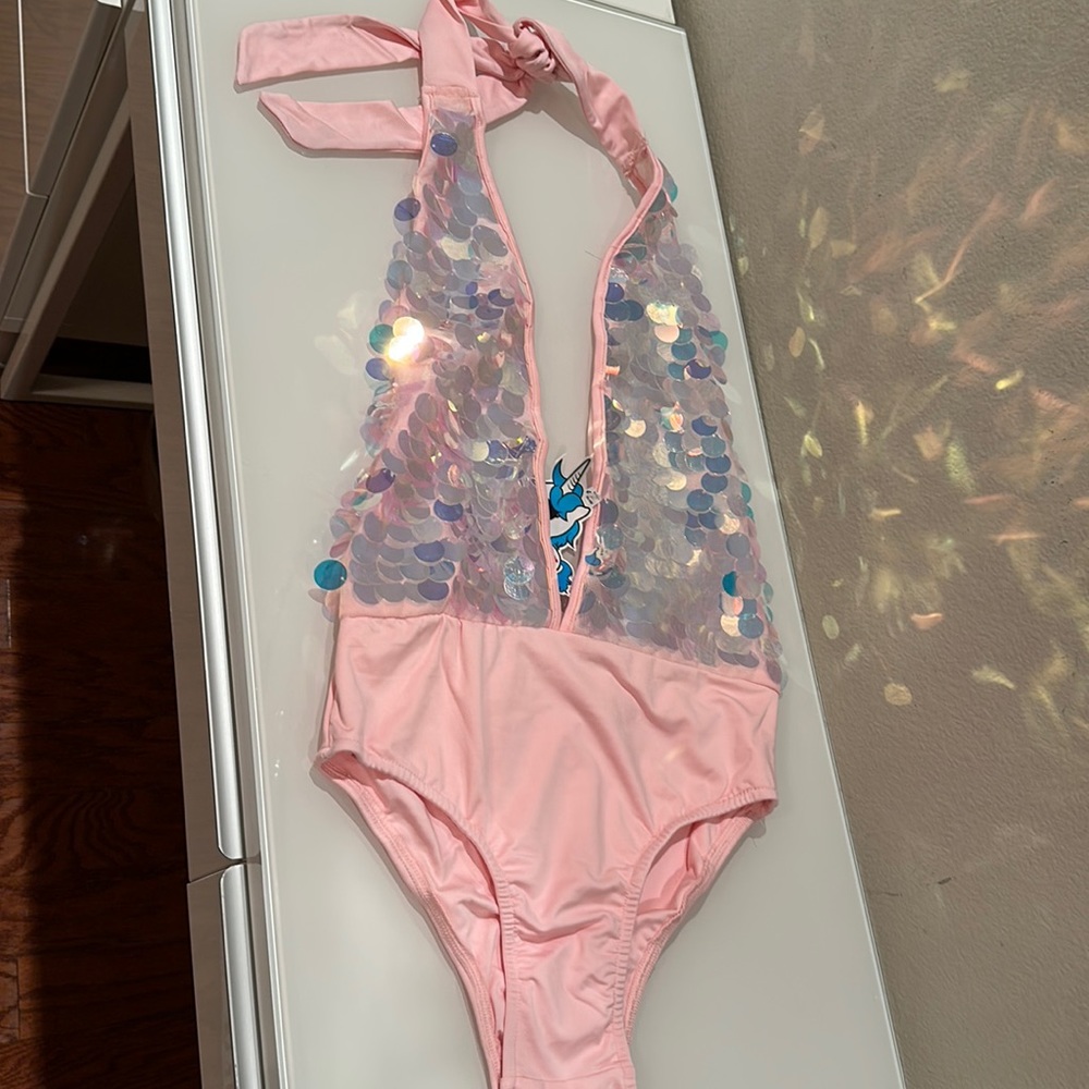 iHeart Raves leotard with sequins